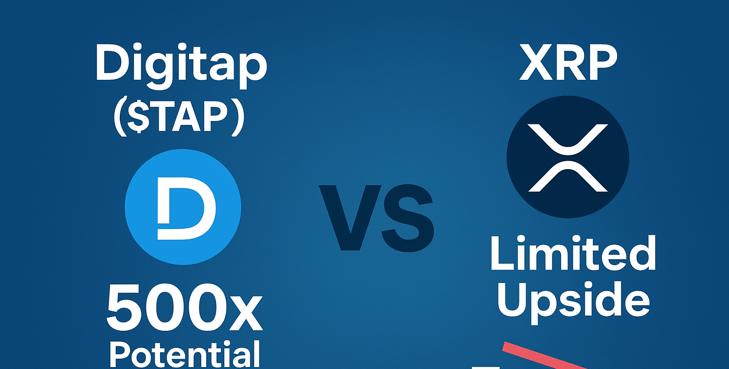 Read more about the article Digitap (TAP) vs. XRP: Which is a Better for 2026?