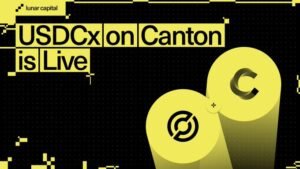 Read more about the article USDCx Launches on Canton Network – Private Cross-Chain Settlement Now Live