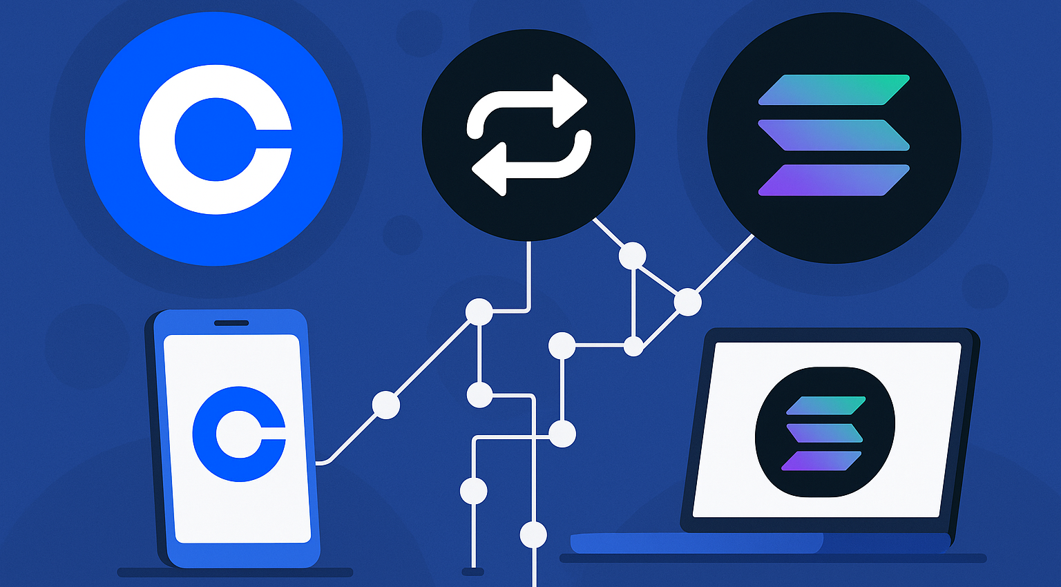 Read more about the article How Coinbase’s 100M Users  Now  All Solana  in On-Chain Shift