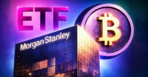 Read more about the article Morgan Stanley Files Bitcoin ETF, a Big  for Crypto​