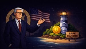 Read more about the article SEC: Majority of Crypto Exempt from Securities Rules with New Safe